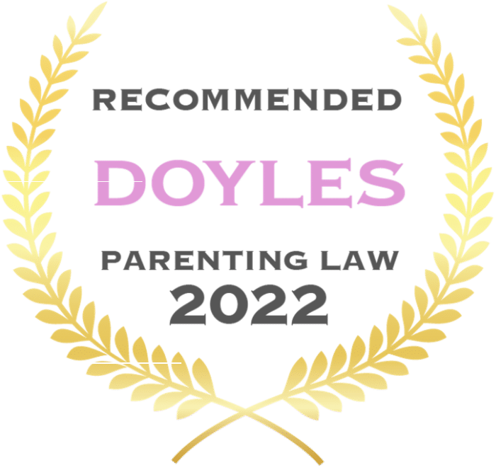 Award logo that reads: Recommended followed by the word Doyles and Parenting 2024. Tony Phillips is a recipient of this award.